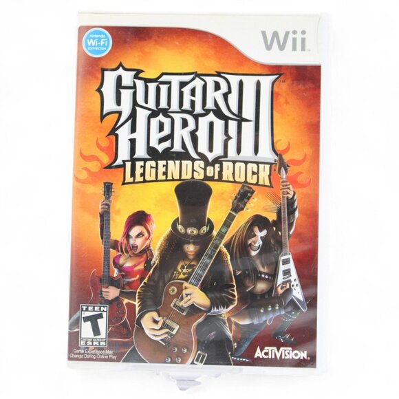 Guitar Hero III: Legends Of Rock Wii Game - Picture 1 of 5
